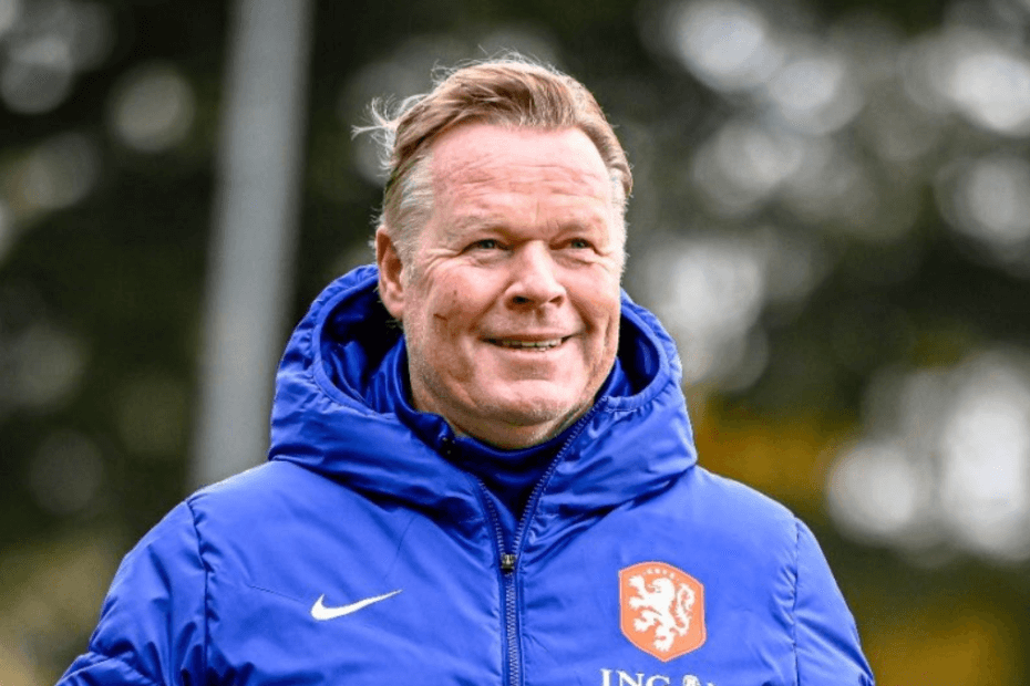 Netherlands' boss Ronald Koeman