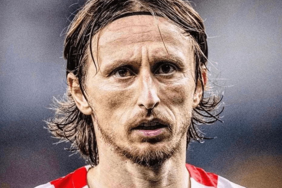 Croatia's National Team Captain Luka Modric