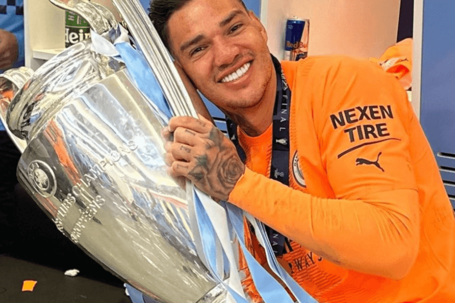 Man city's ederson could be on his way to the saudi pro leagues